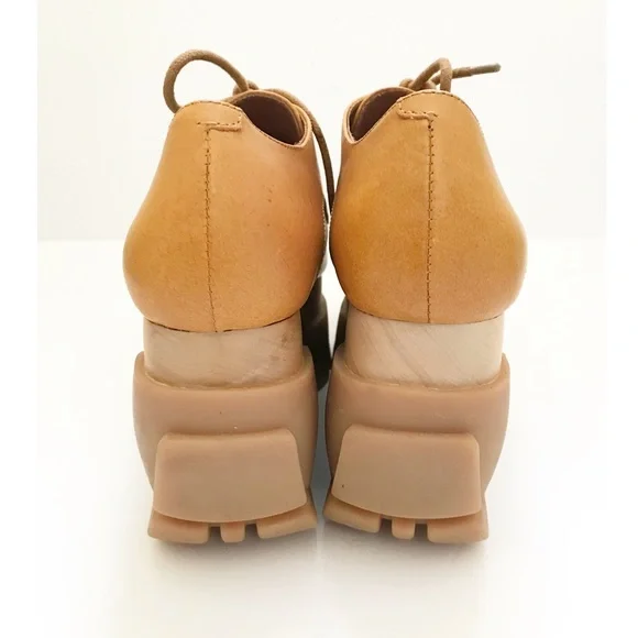 Jeffrey Campbell Tan Platform Shoes - Picture 4 of 14